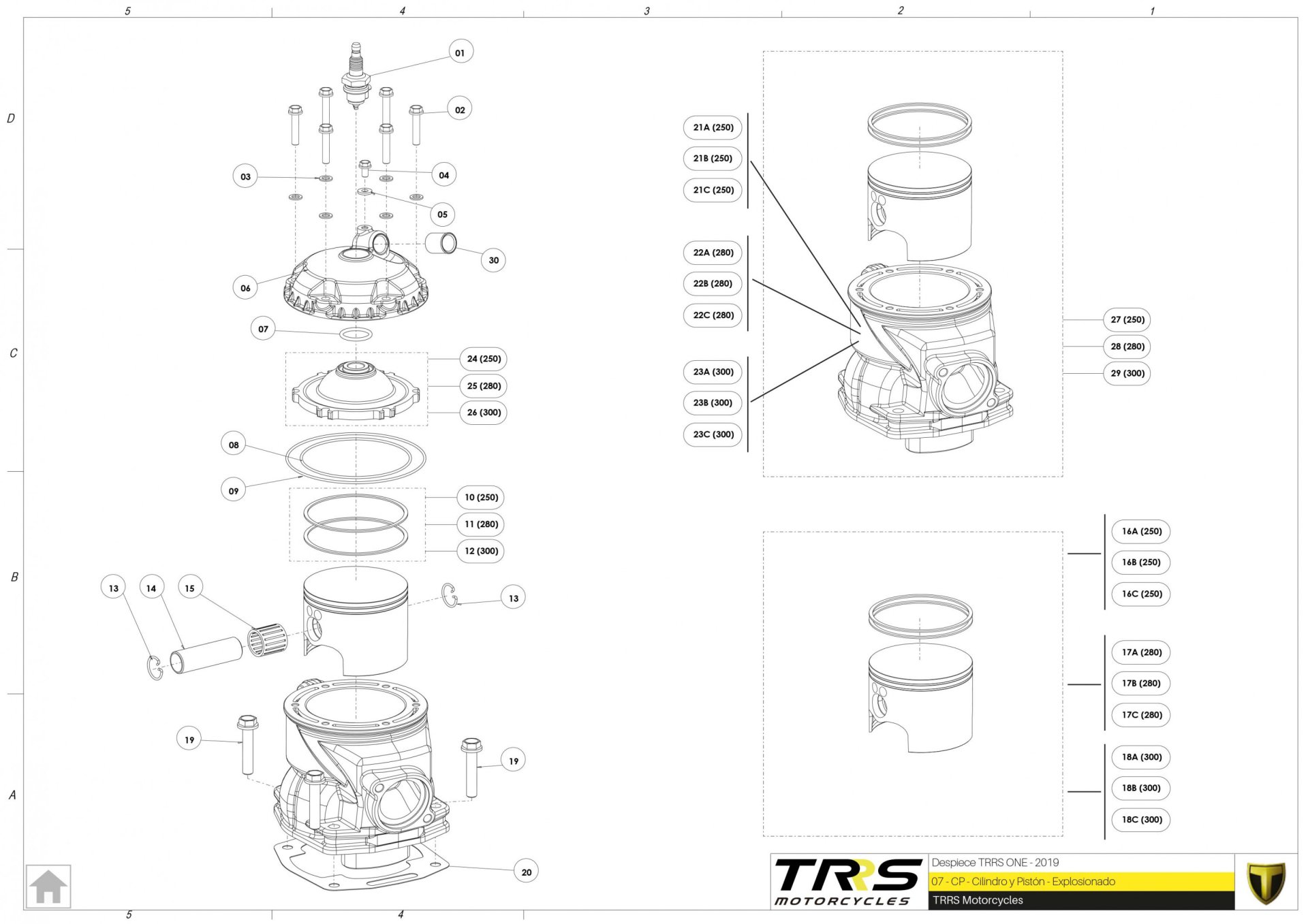 07MT - CYLINDER AND CYLINDER HEAD