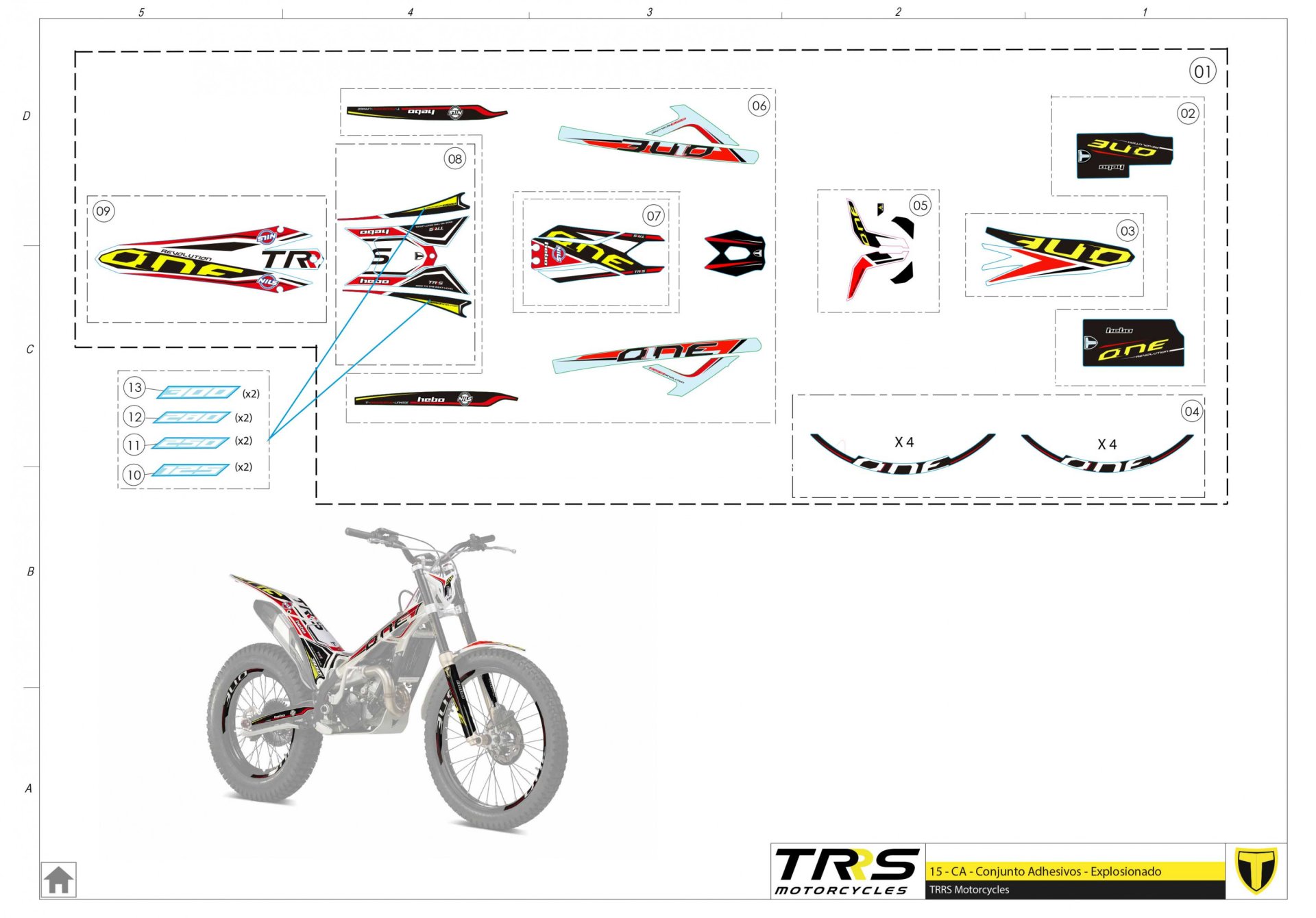 15TR - STICKERS