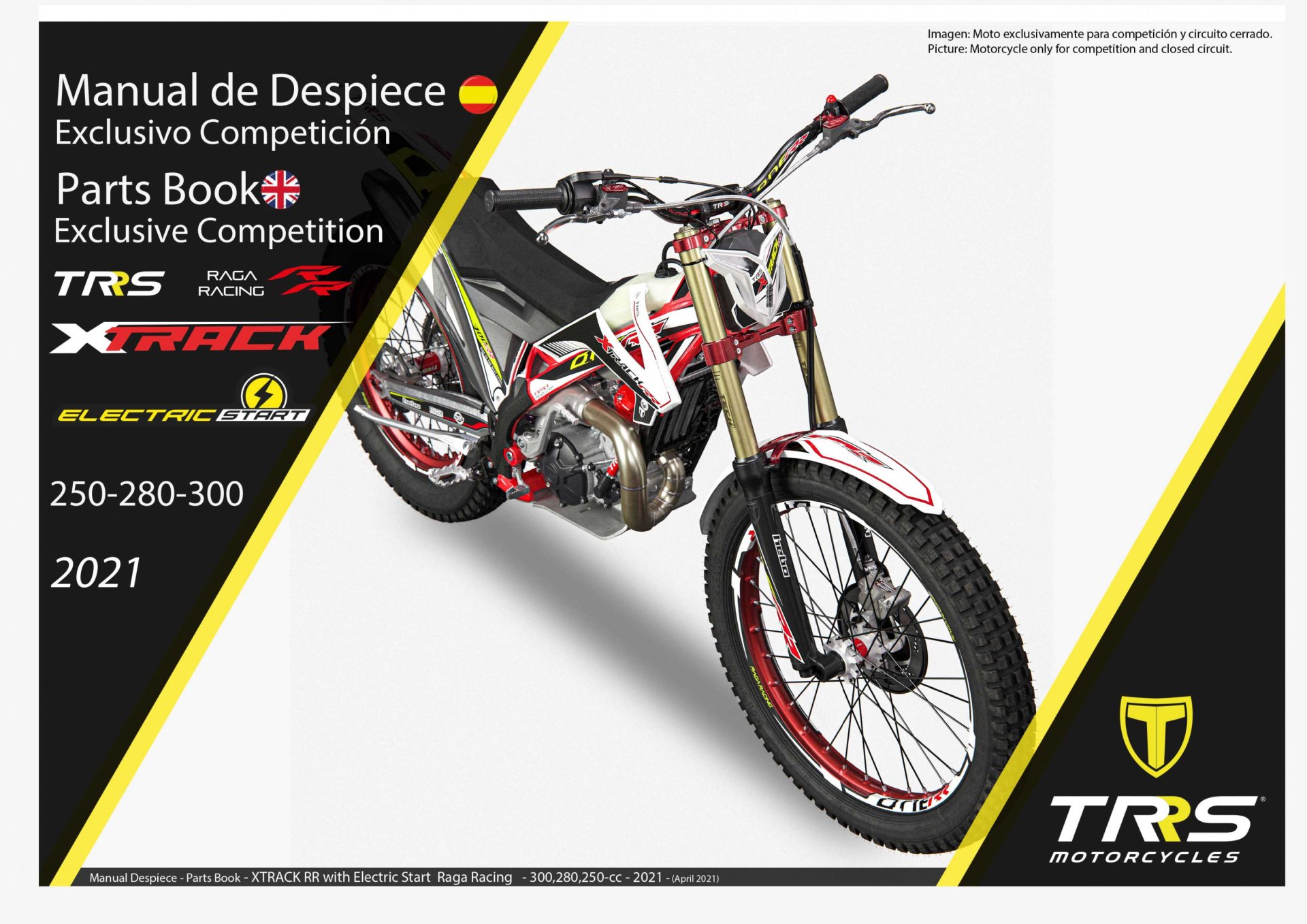 2021 XTRACK RR ELECTRIC START (NEW)