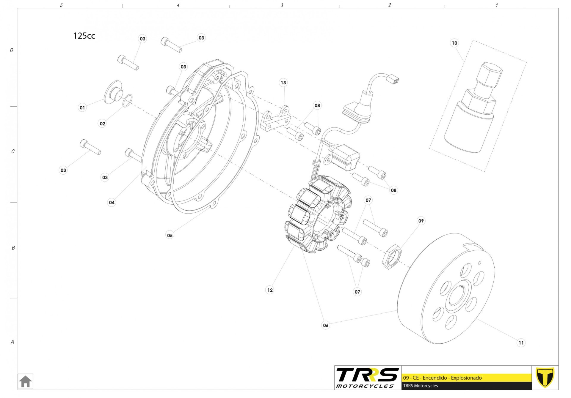 08MT-125 - IGNITION 125