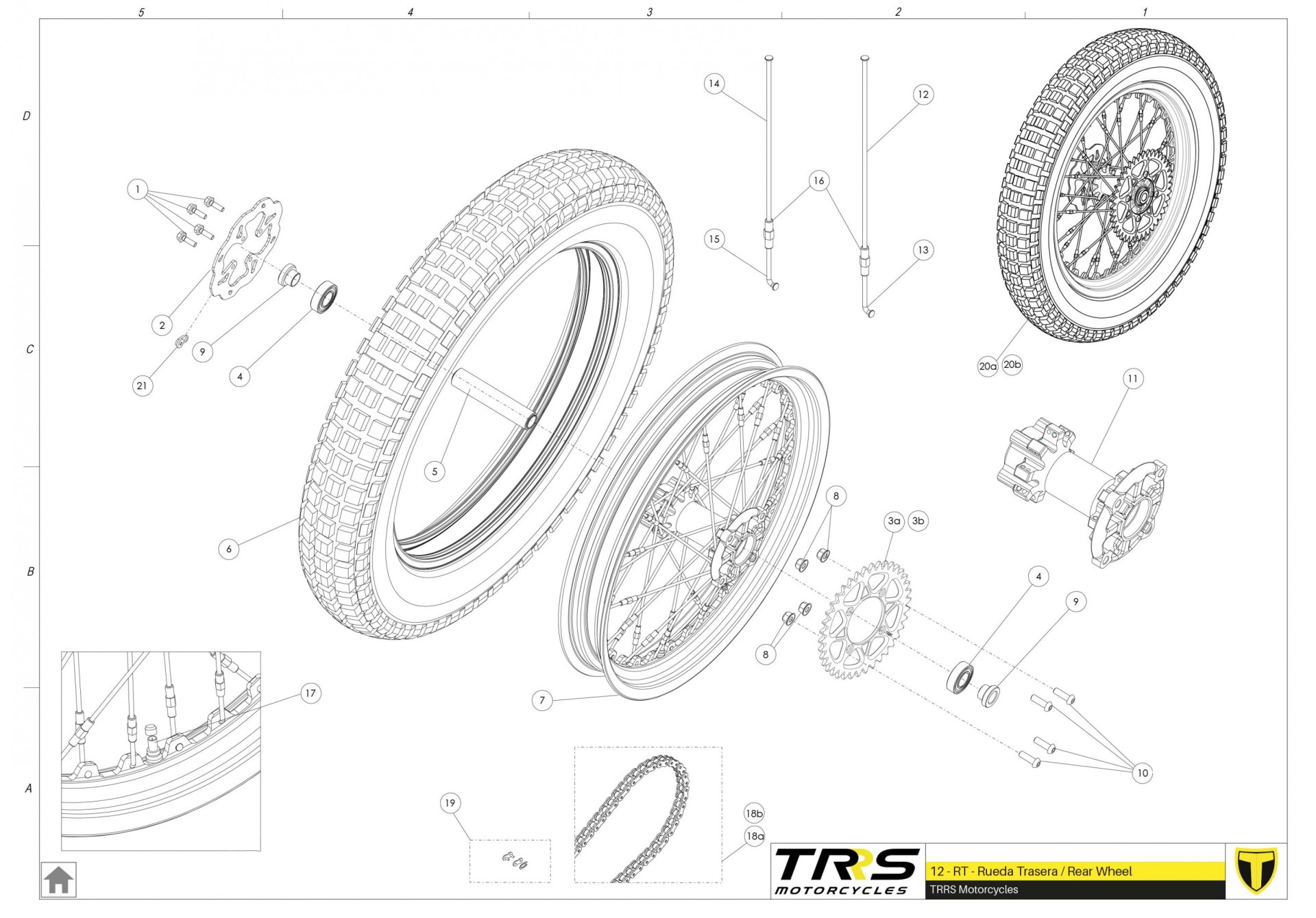 12TR - REAR WHEEL