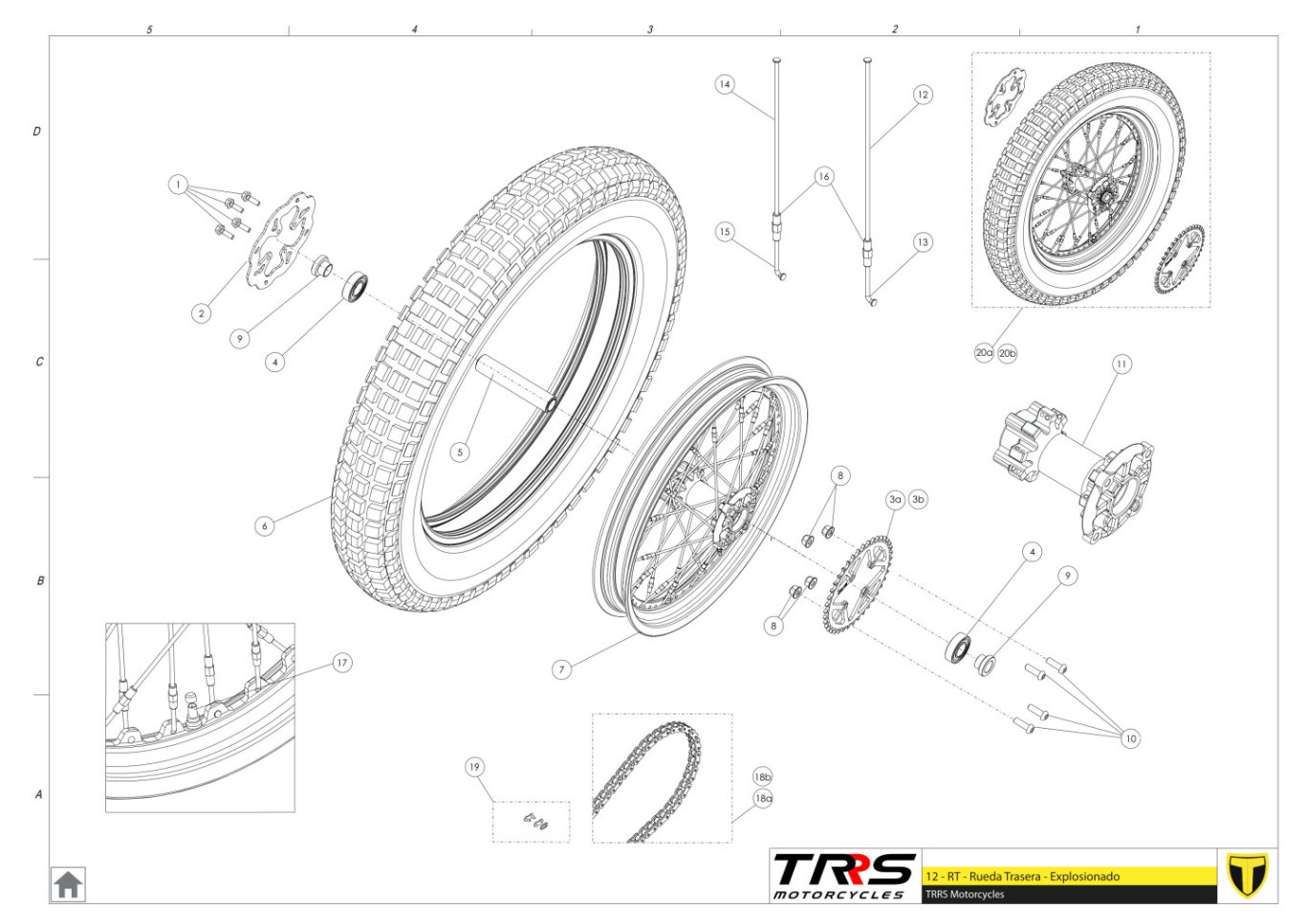 12TR - REAR WHEEL