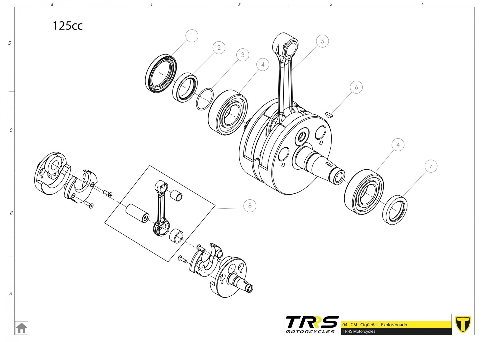 04MT-125 - CRANKSHAFT
