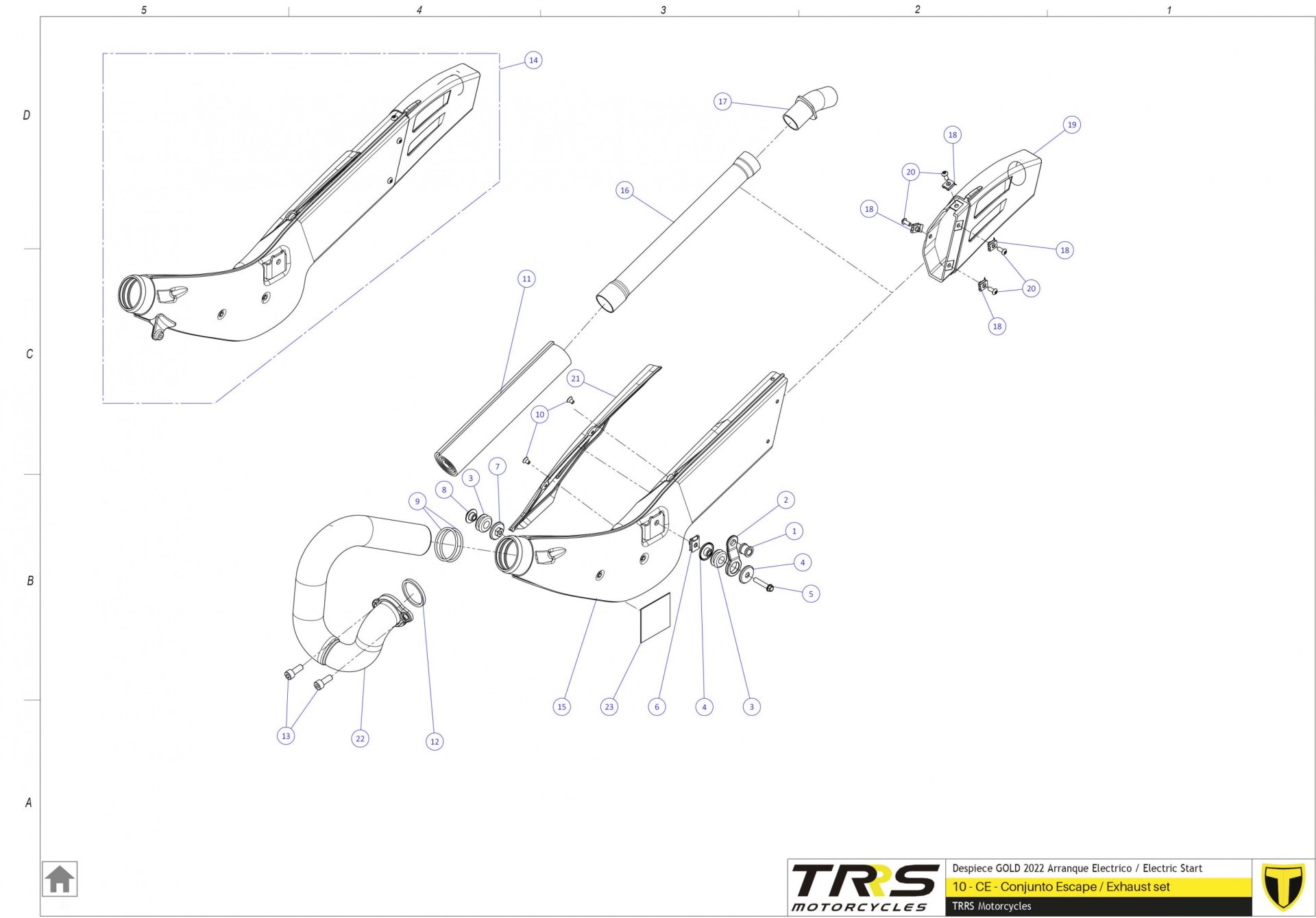 10TR - EXHAUST