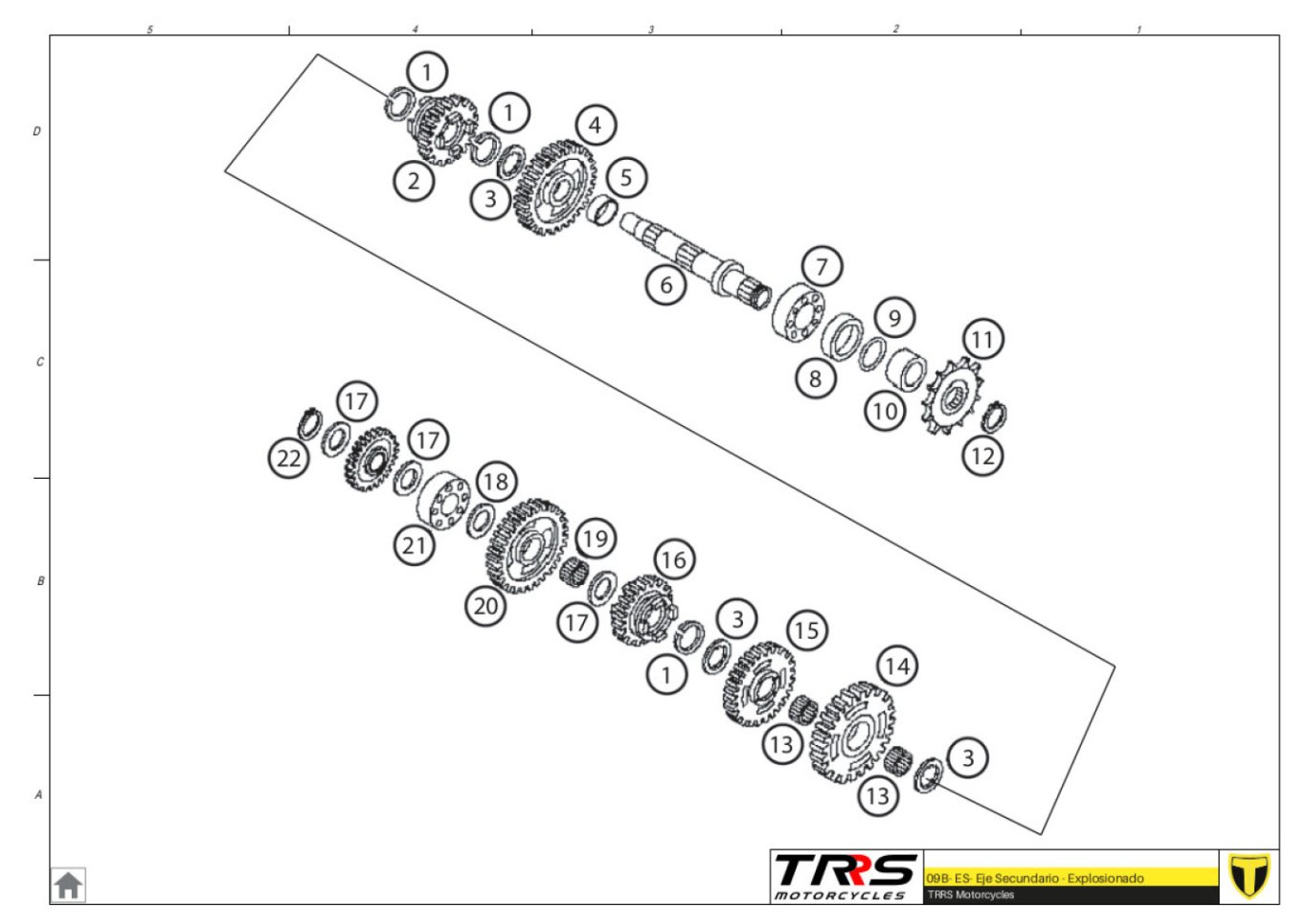 09BMT - SHAFTS SECONDARY