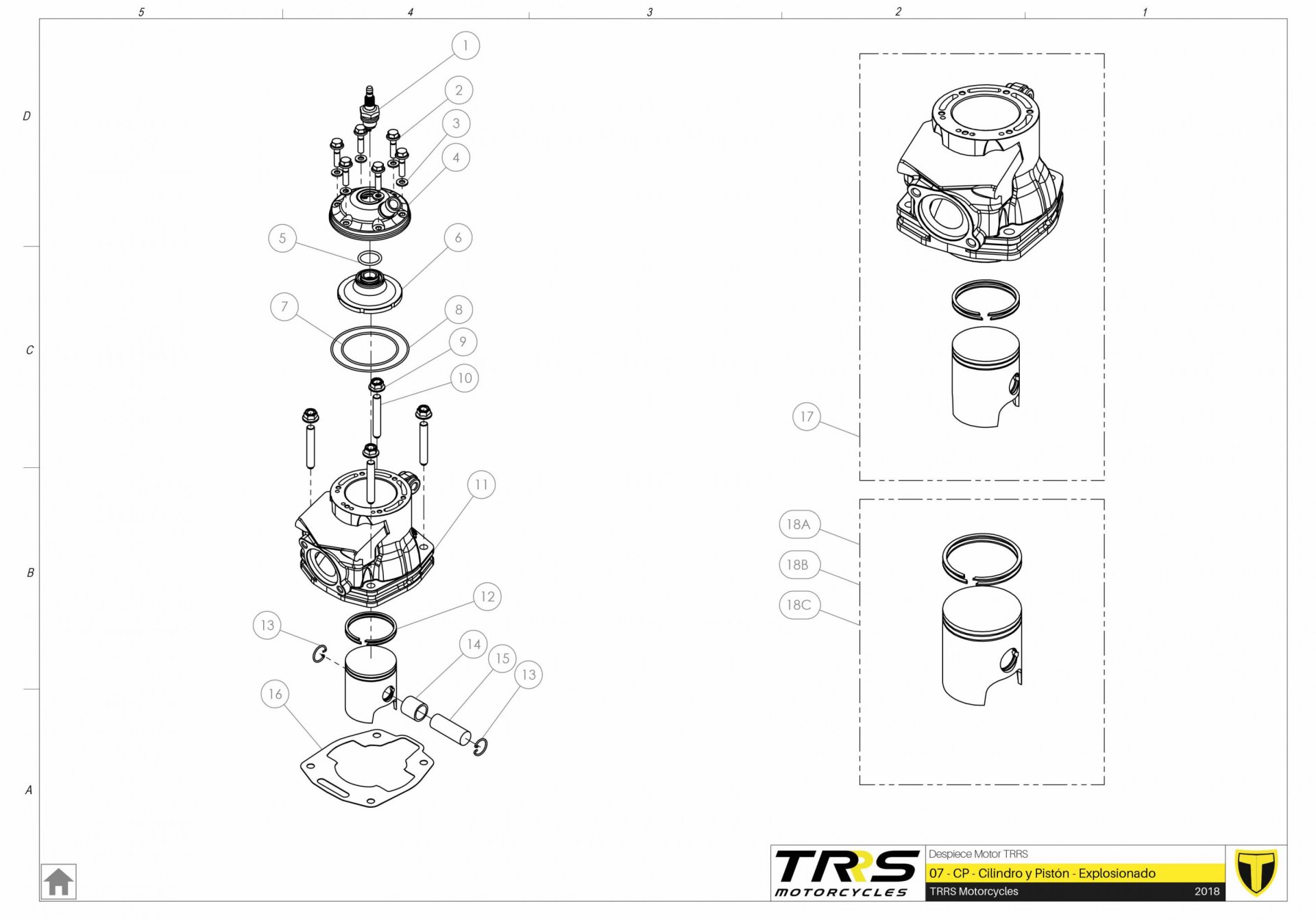 07MT - CYLINDER AND CYLINDER HEAD