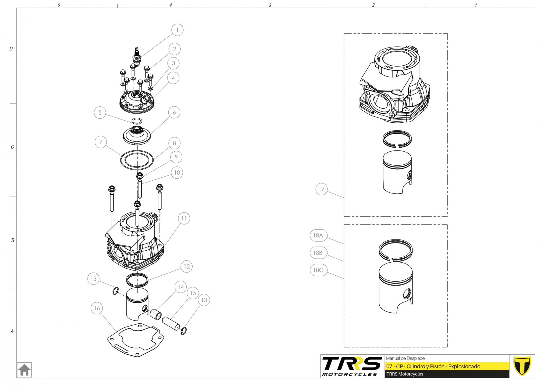 07MT - CYLINDER AND CYLINDER HEAD