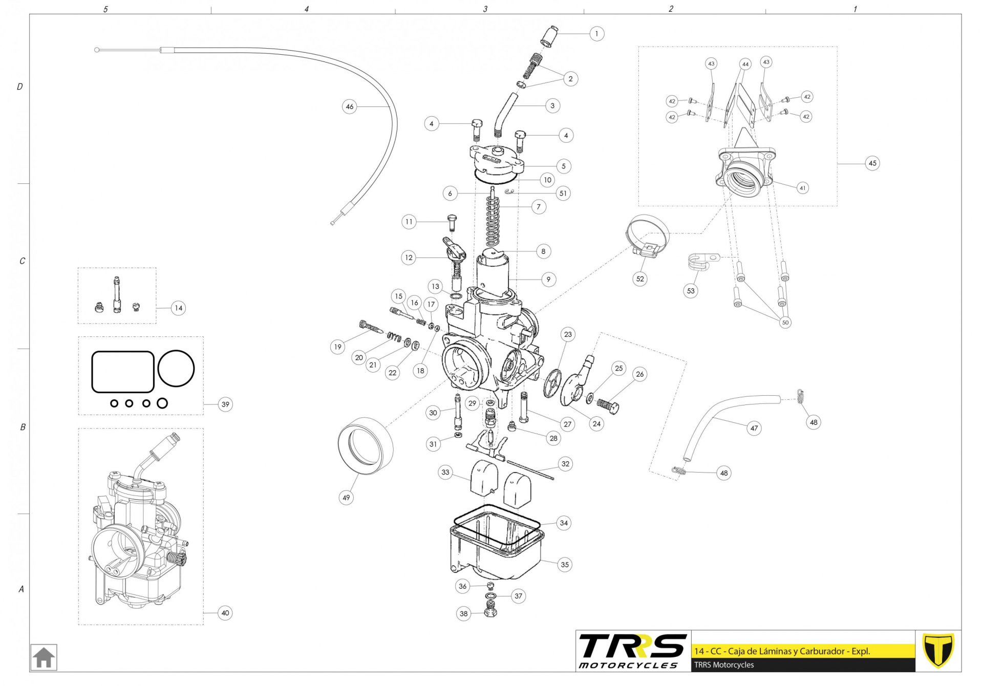 14TR - CARBURETOR
