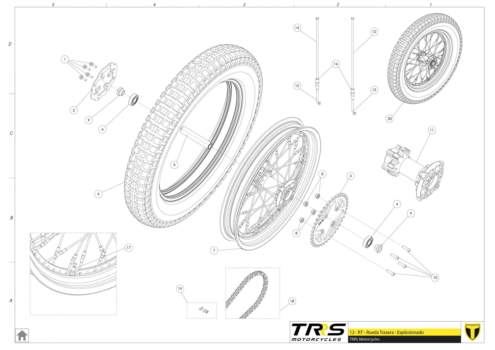 12TR - REAR WHEEL