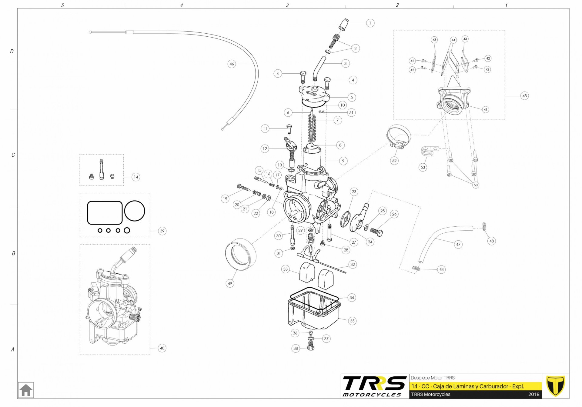 14TR - CARBURETTOR