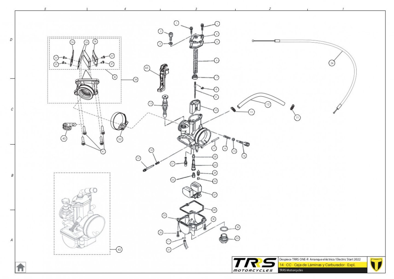 14TR - CARBURETOR