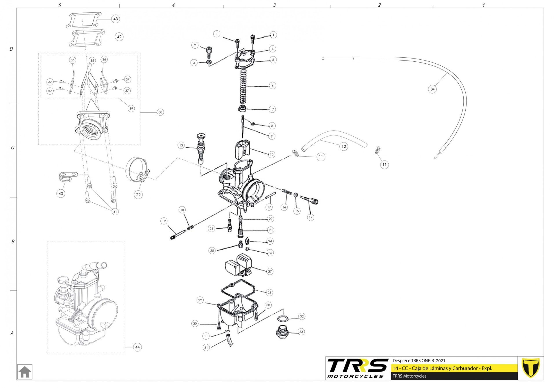 14TR - CARBURETOR