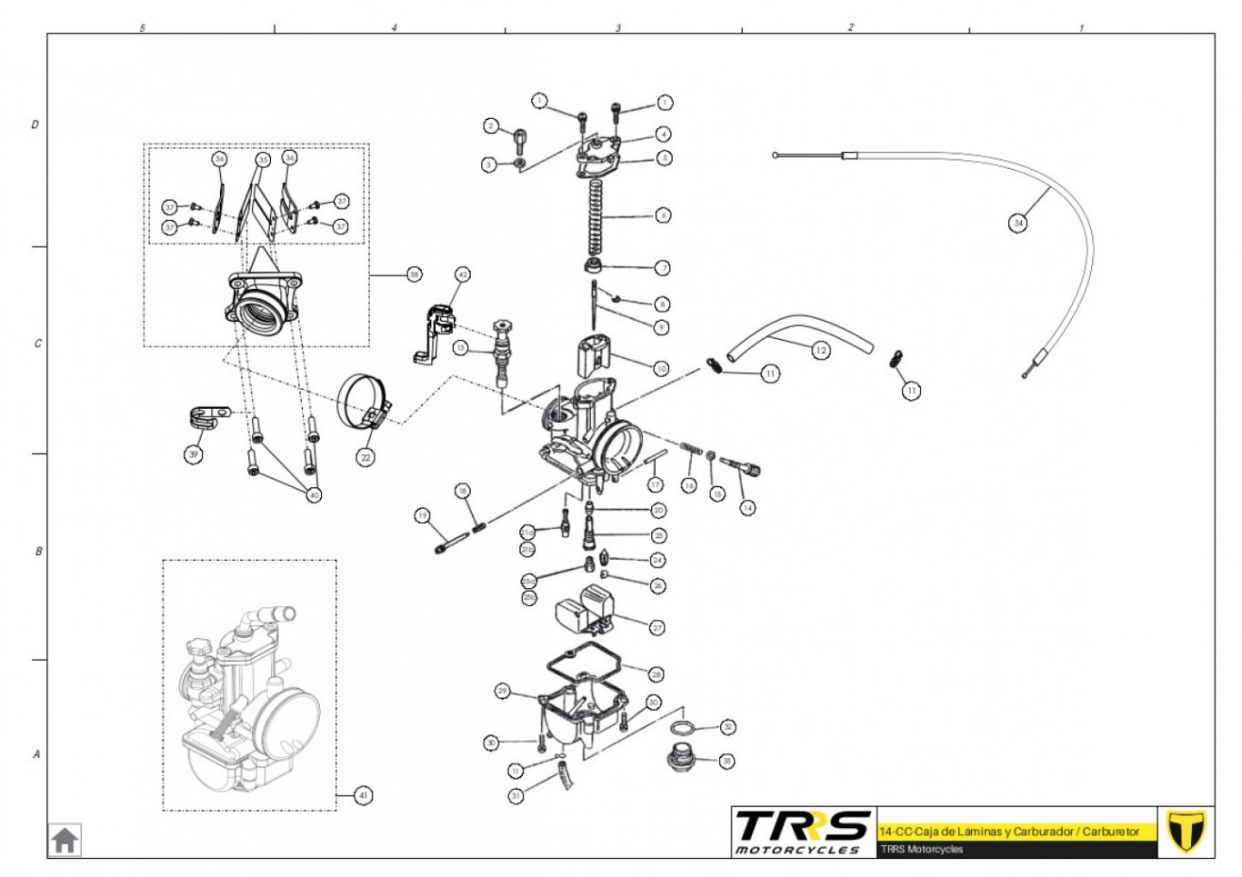 14TR - CARBURETOR