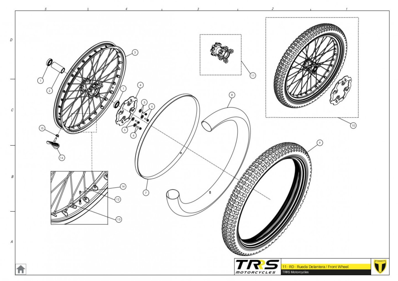 11TR - FRONT WHEEL