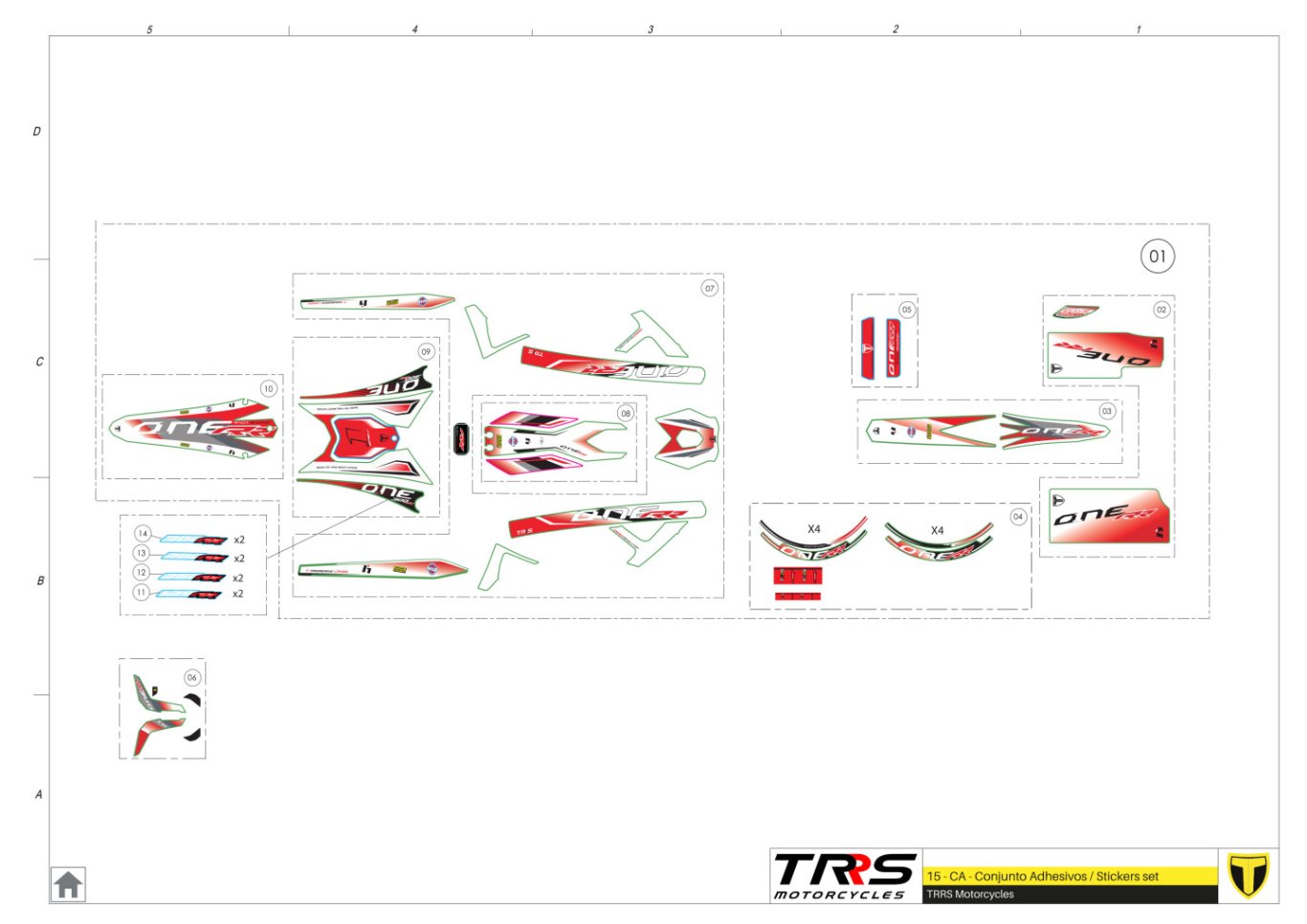 15TR - STICKERS