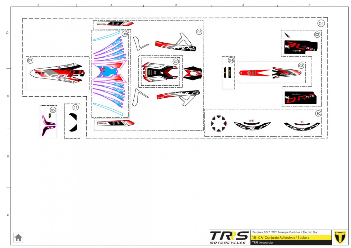 15TR - STICKERS