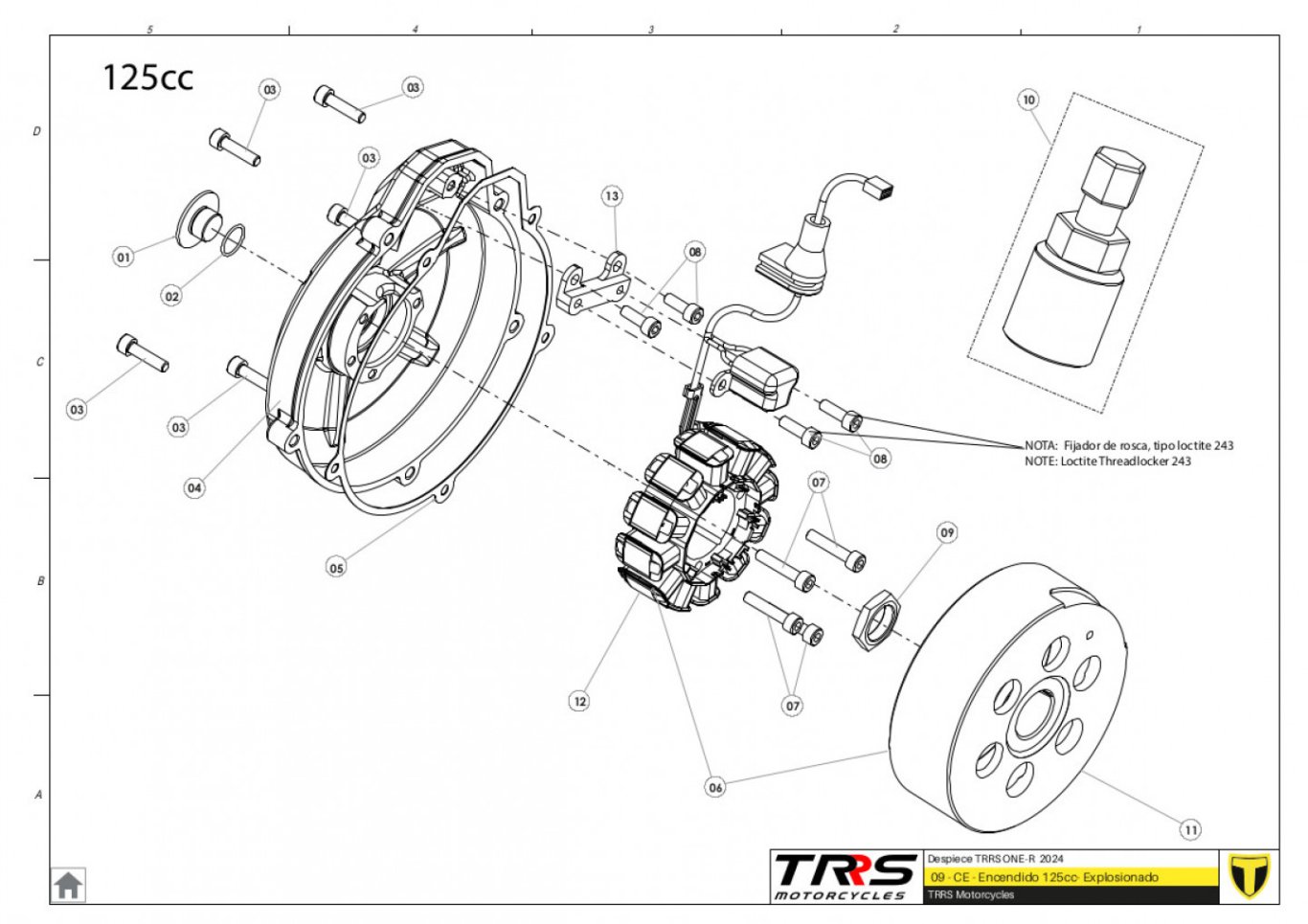 08MT-125 - IGNITION 125CC