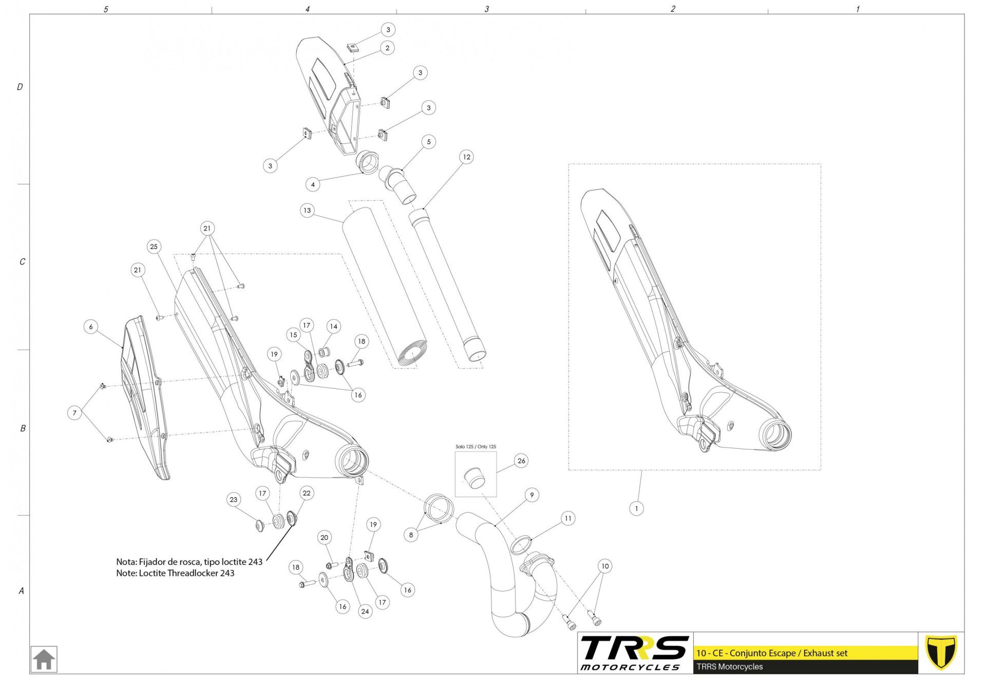 10TR - EXHAUST