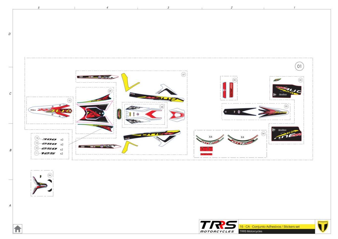 15TR - STICKERS