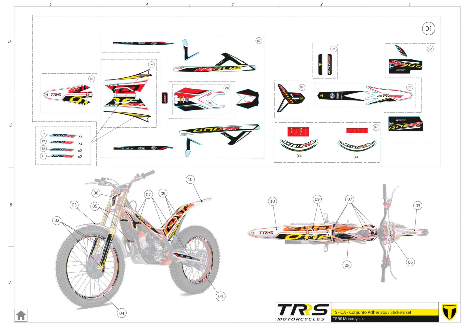 15TR - STICKERS