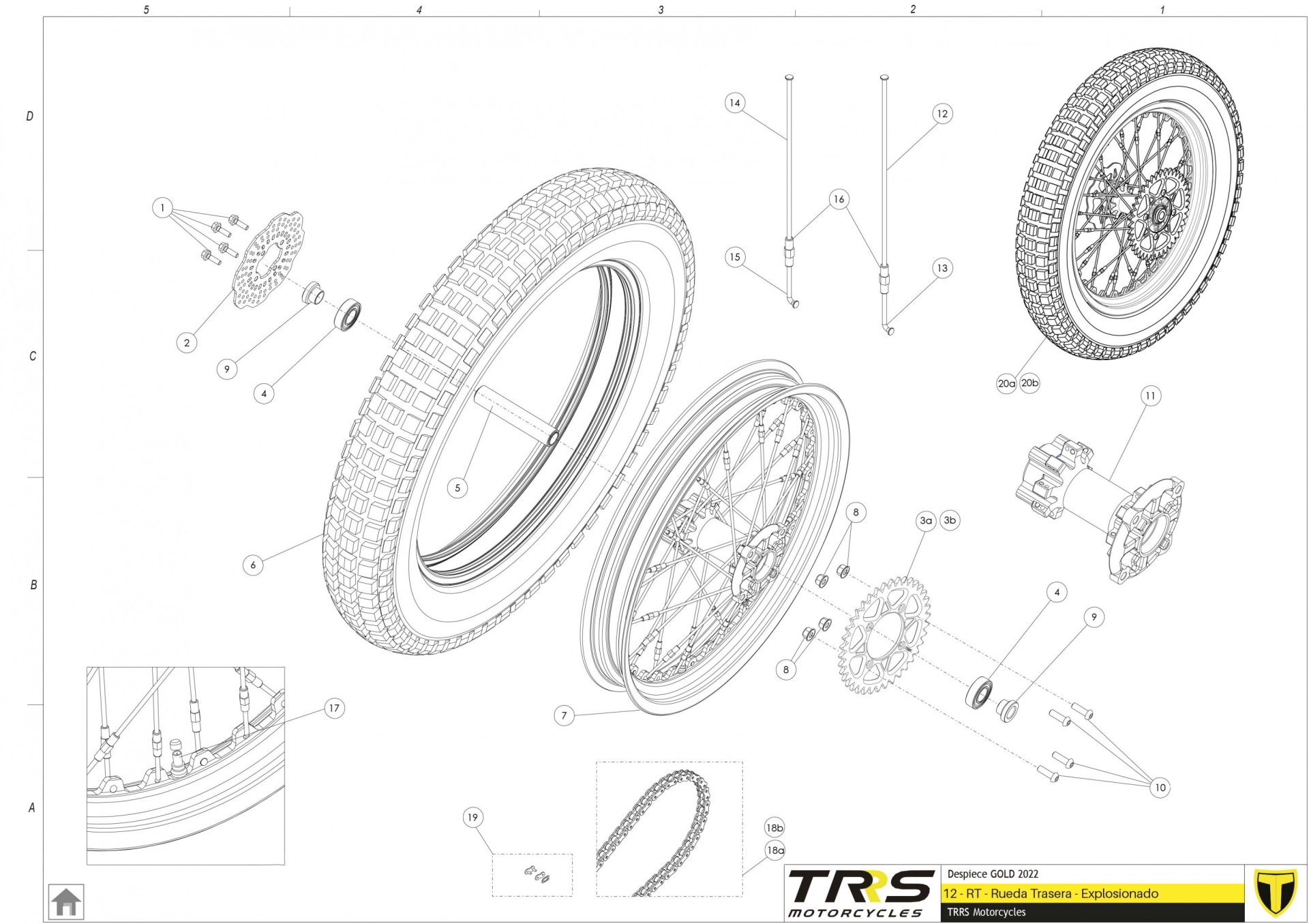 12TR - REAR WHEEL