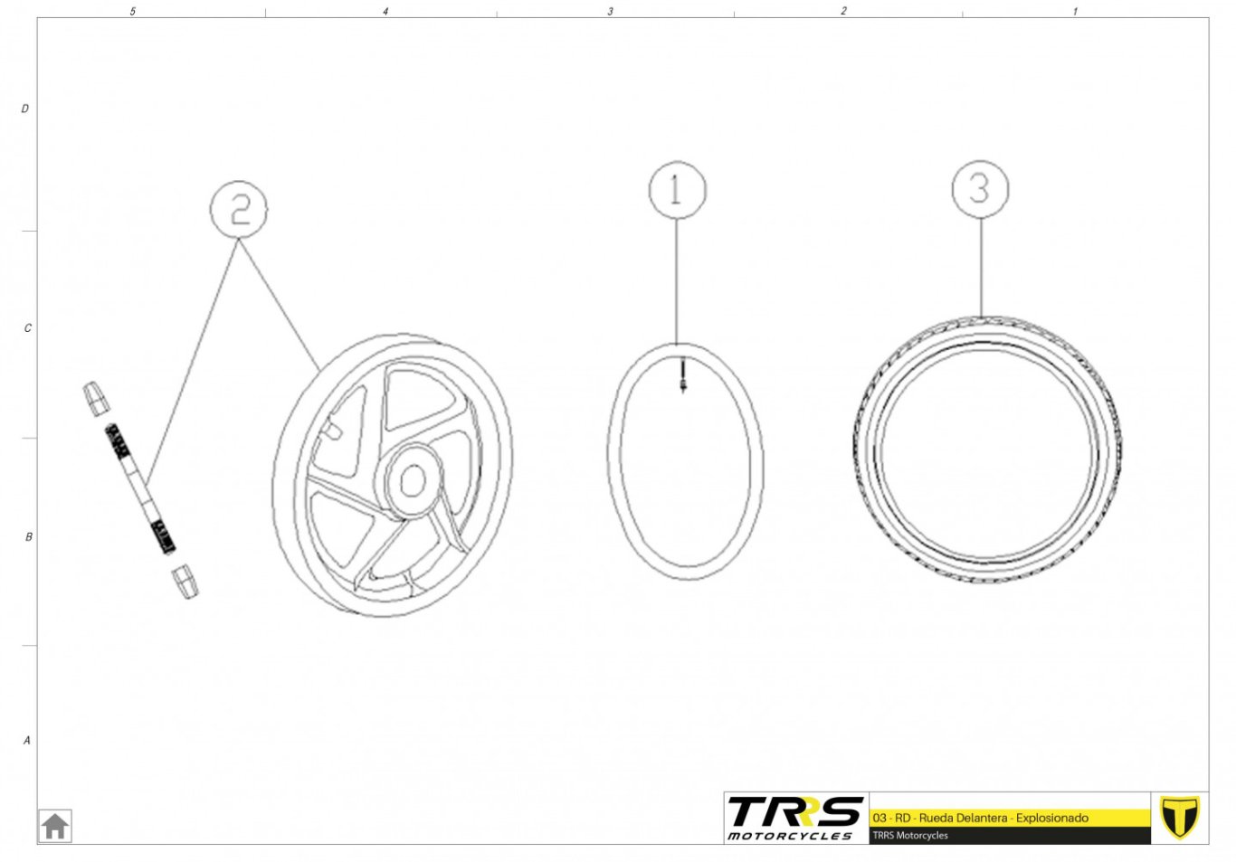 03EP - FRONT WHEEL