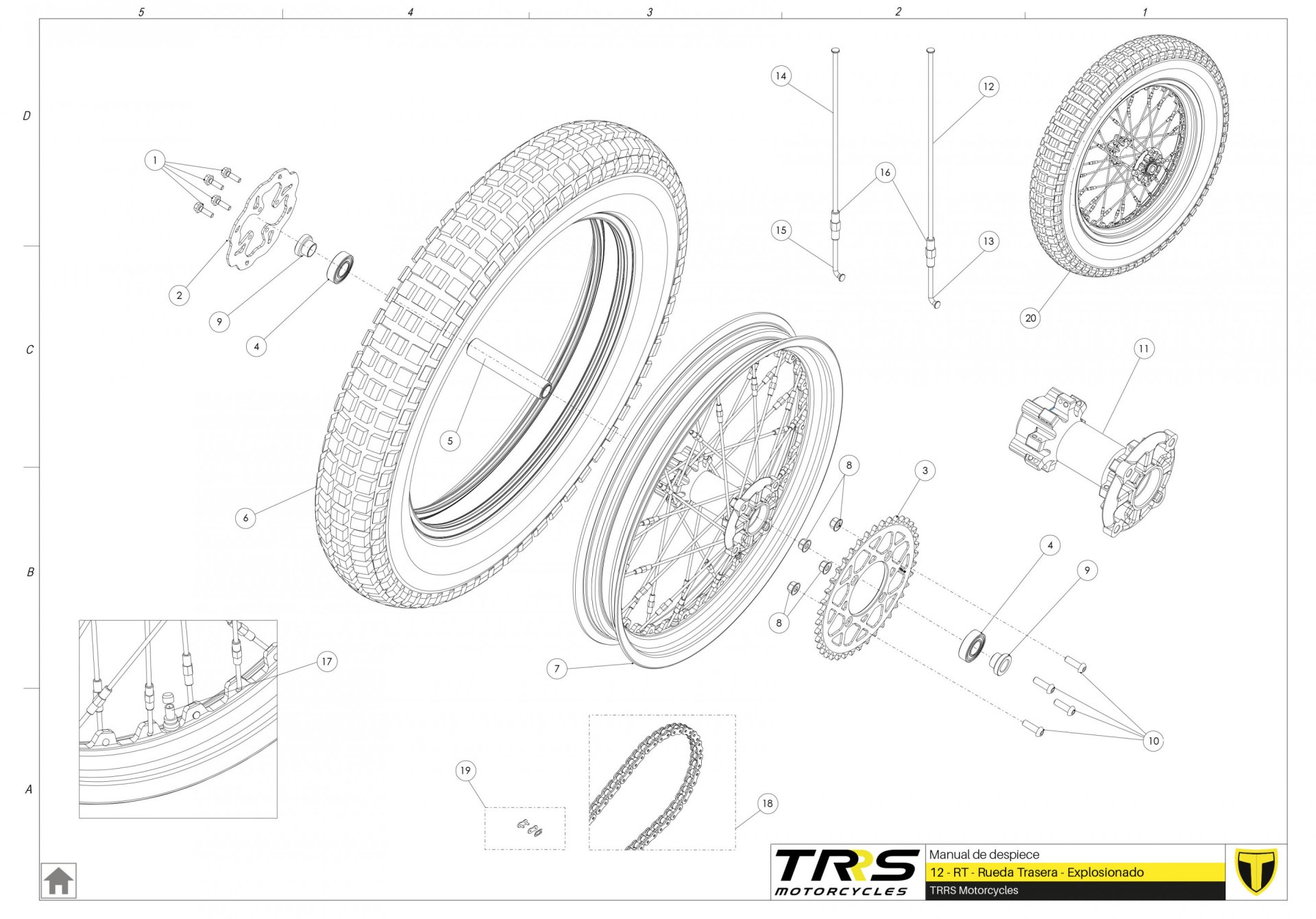 12TR - REAR WHEEL