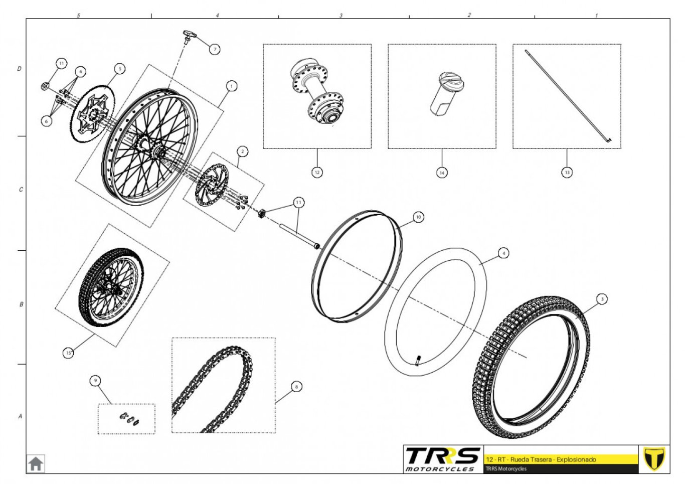 12TR - REAR WHEEL