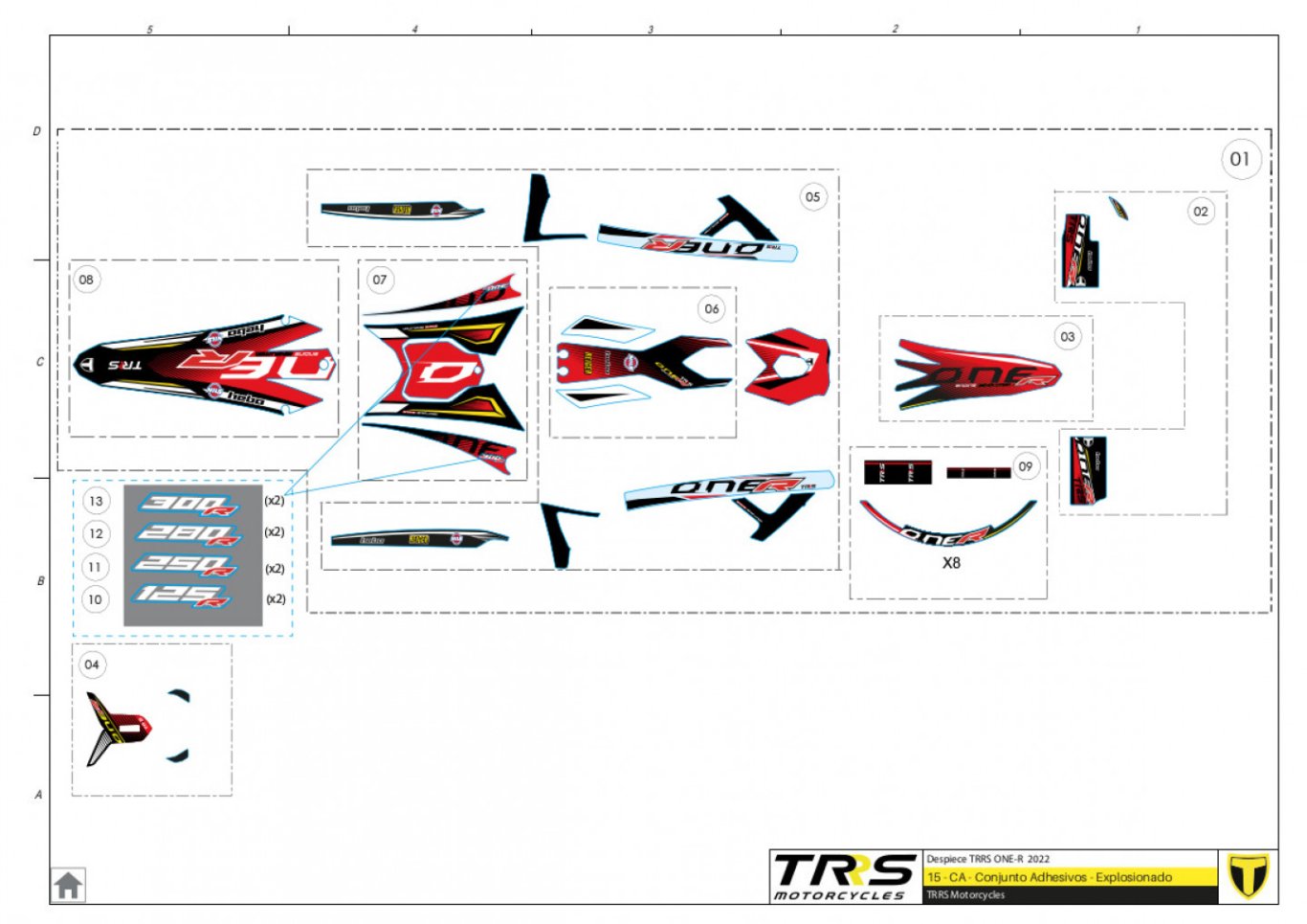 15TR - STICKERS