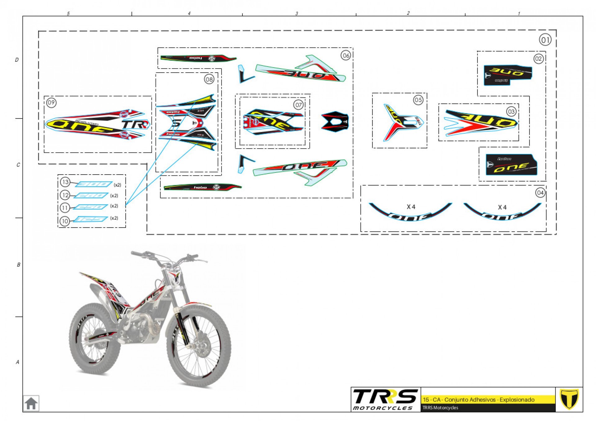 15TR - STICKERS