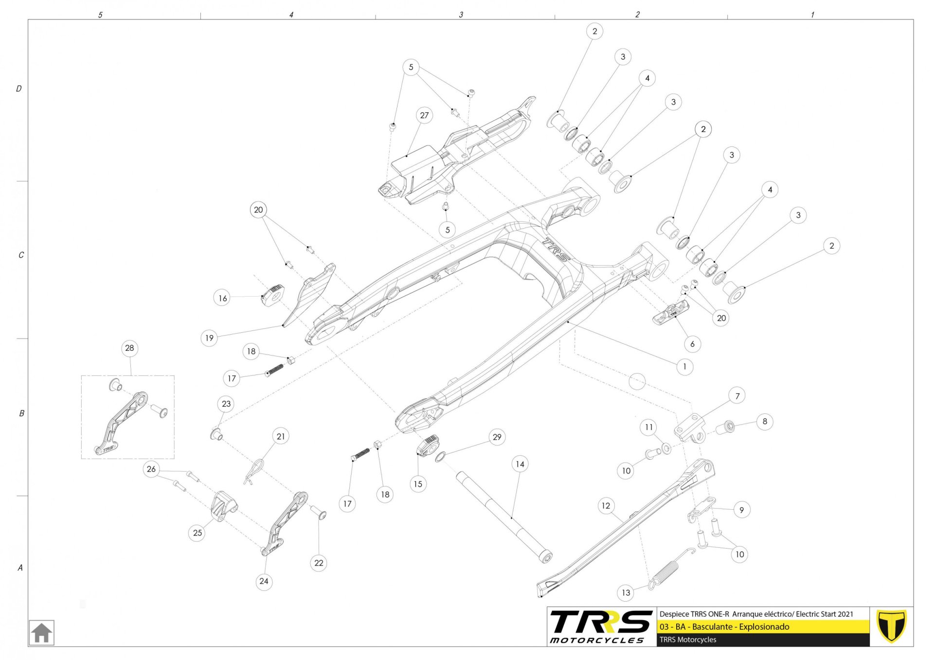 03TR - SWING ARM