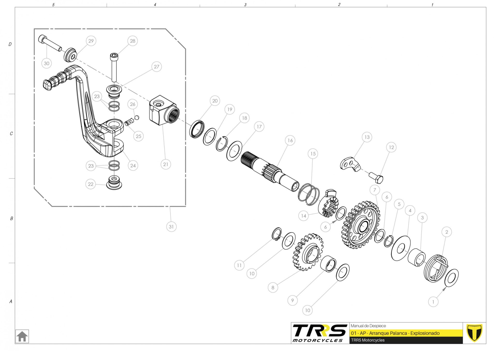 01MT - STARTING PEDAL