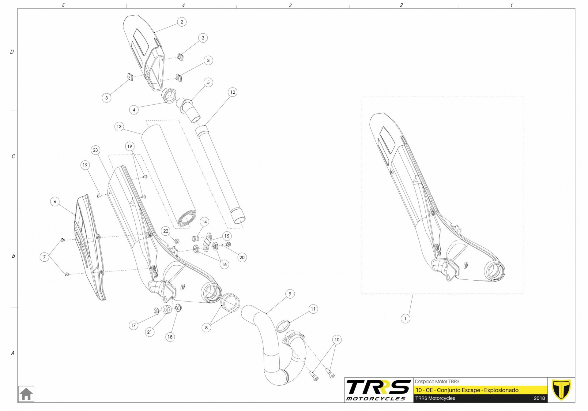 10TR - EXHAUST