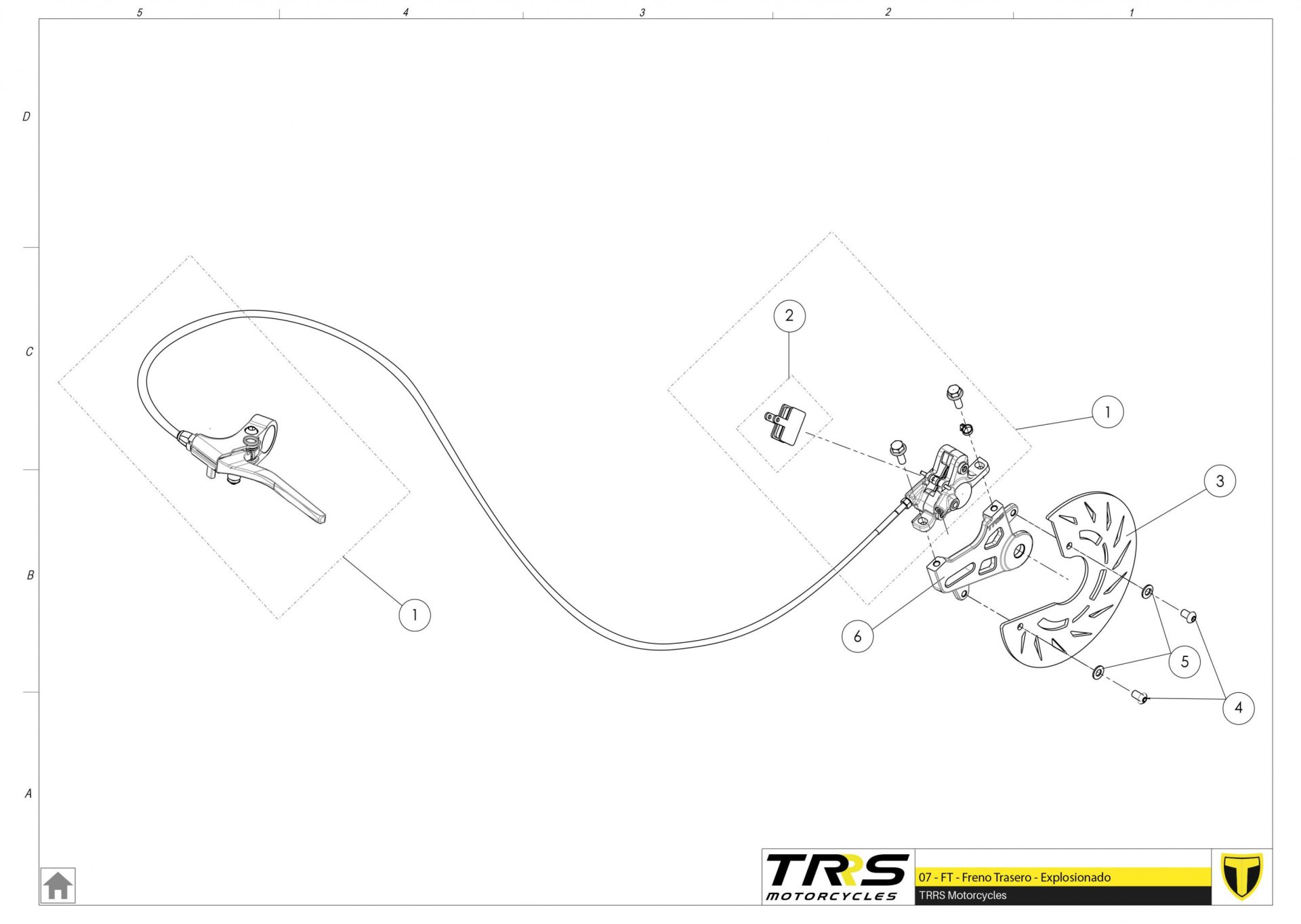 07TR - REAR BRAKE