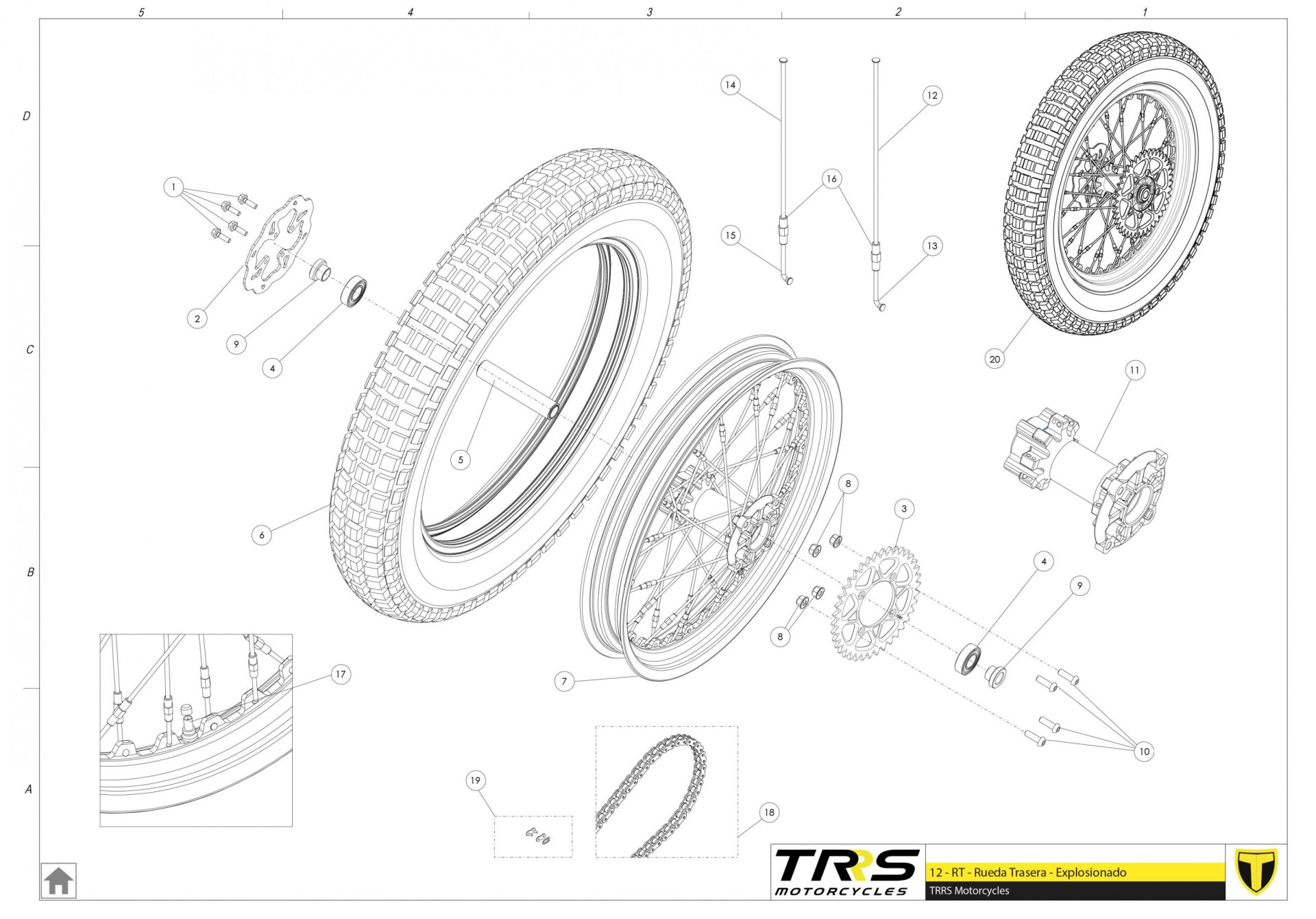 12TR - REAR WHEEL