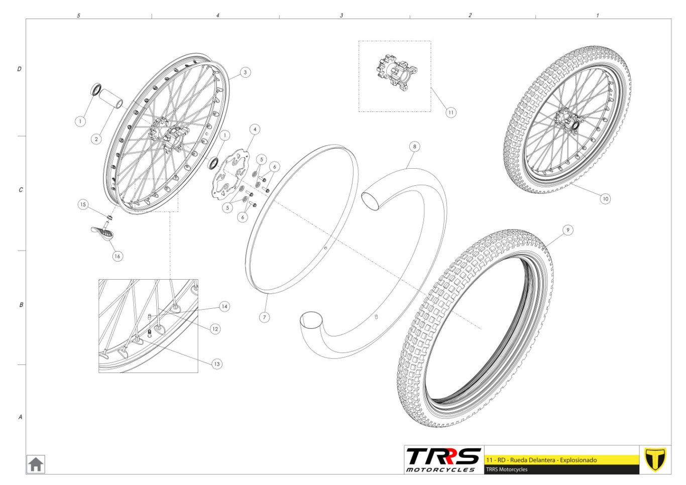 11TR - FRONT WHEEL