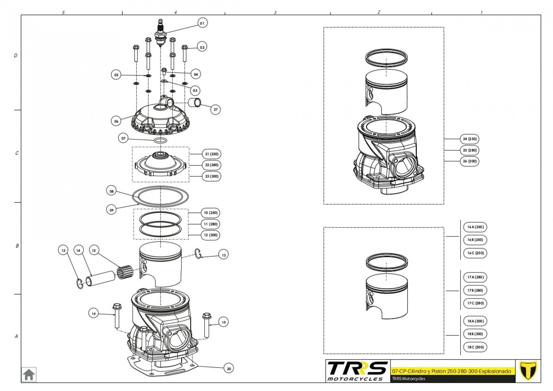 07MT - CYLINDER AND PISTON