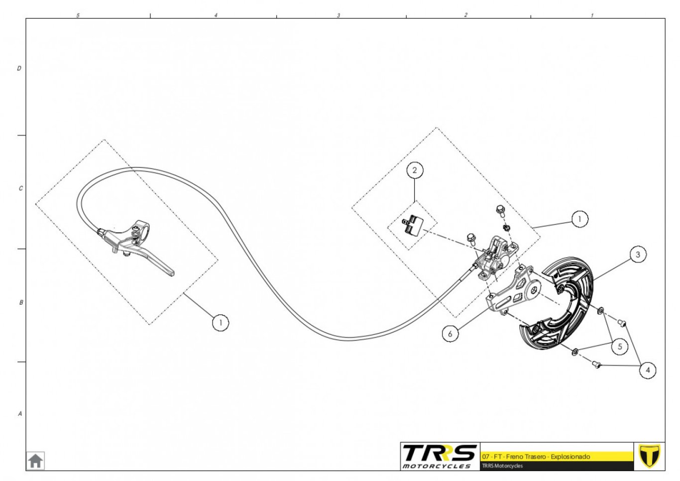 07TR - REAR BRAKE