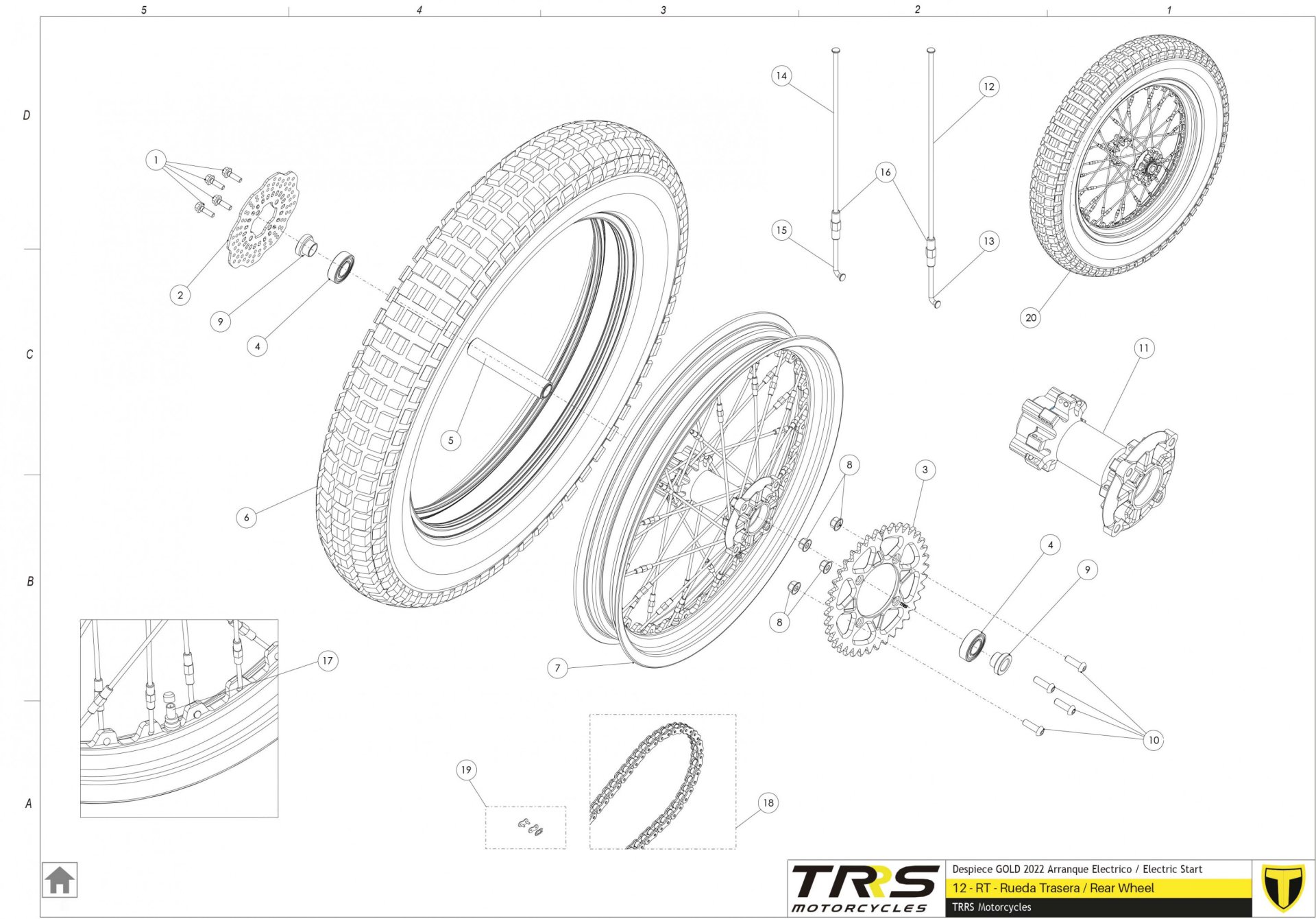 12TR - REAR WHEEL