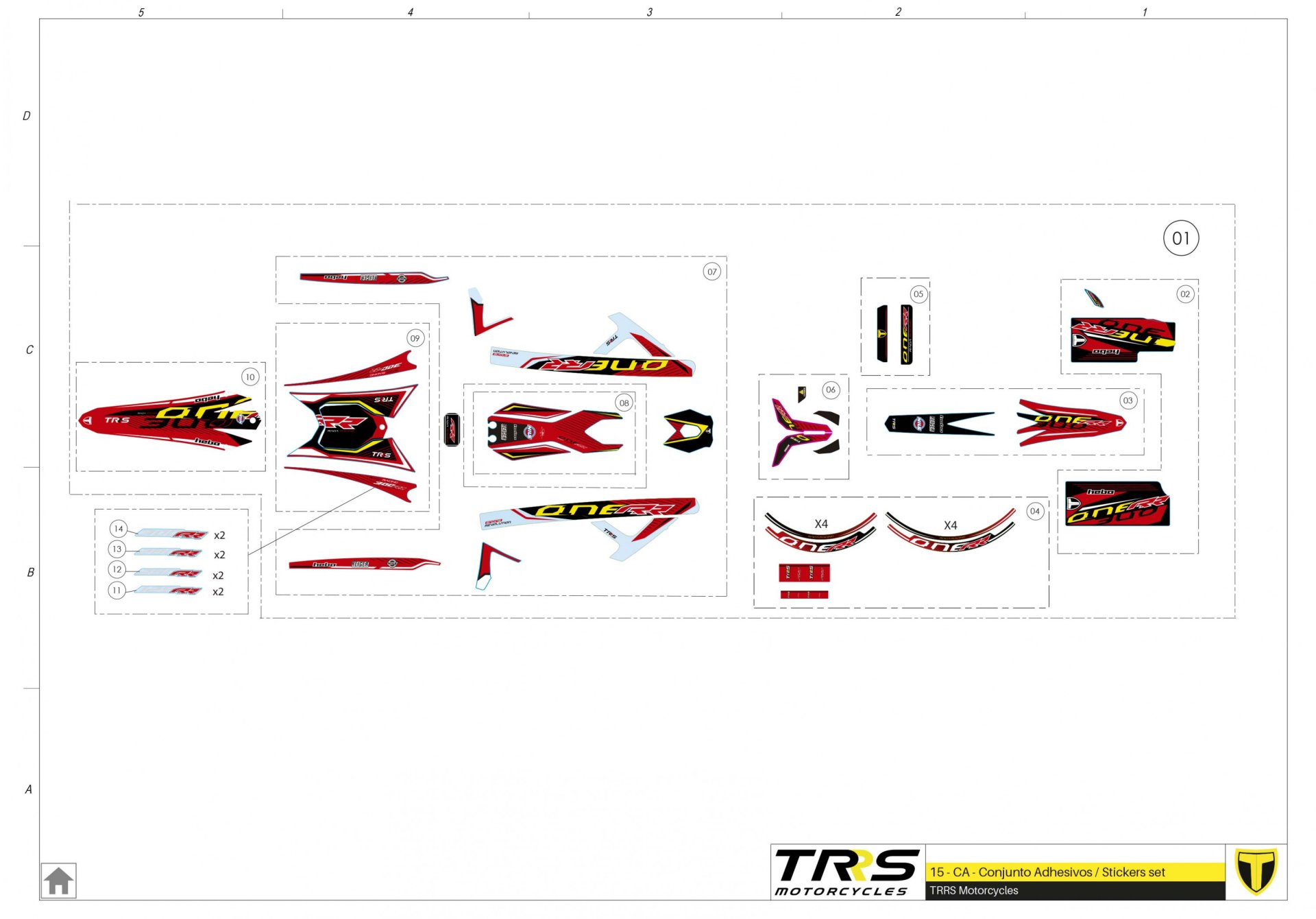 15TR - STICKERS