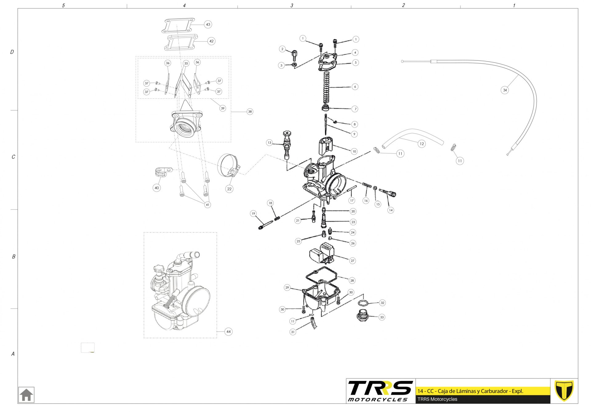 14TR - CARBURETTOR