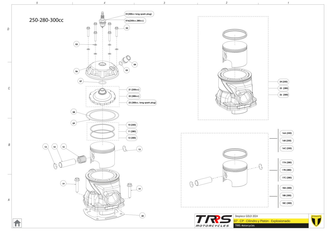 07MT - CYLINDER AND PISTON