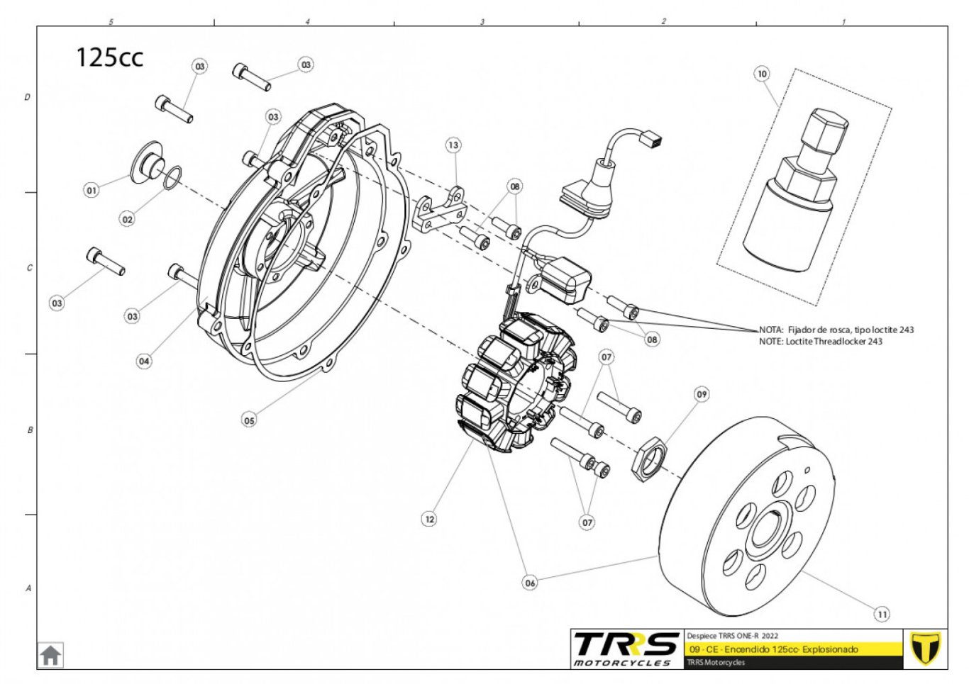 08MT-125 - IGNITION 125CC