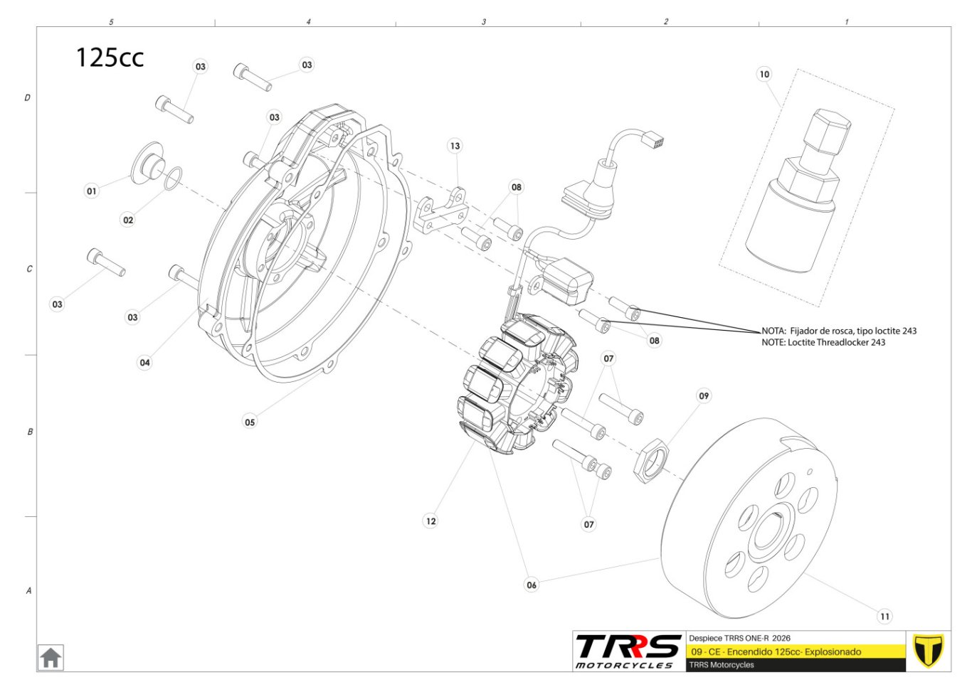 08MT-125 - IGNITION 125CC
