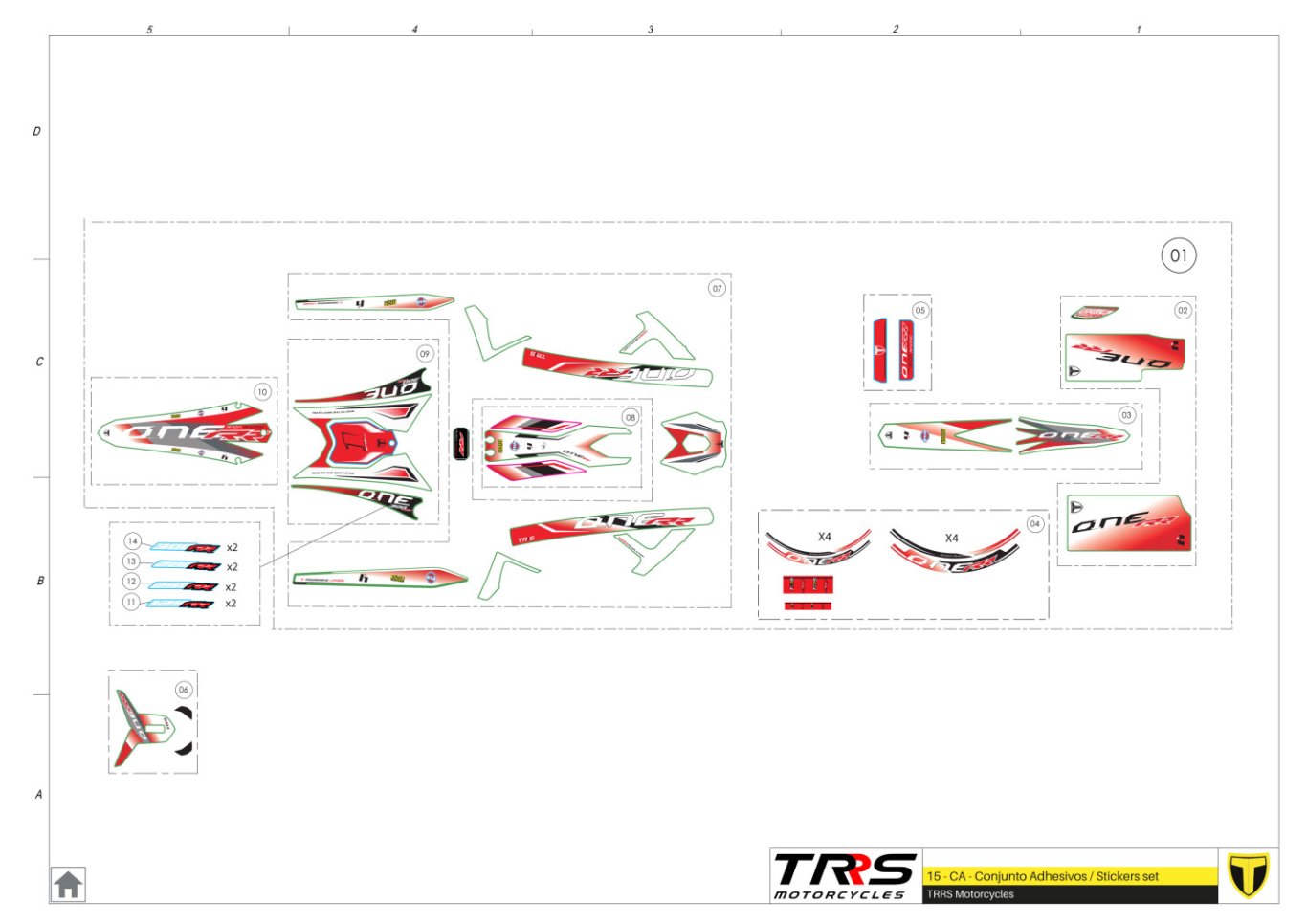 15TR - STICKERS