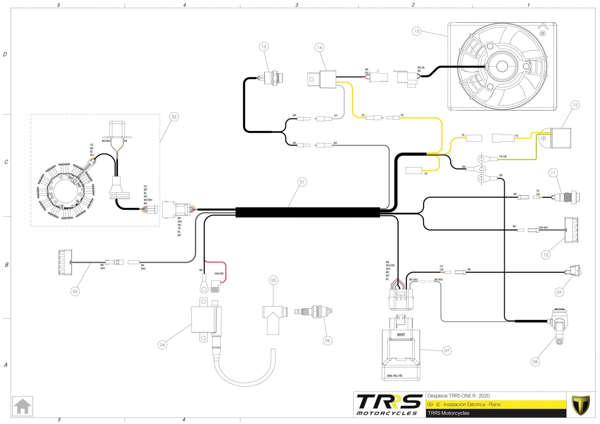 09TR - WIRING HARNESS