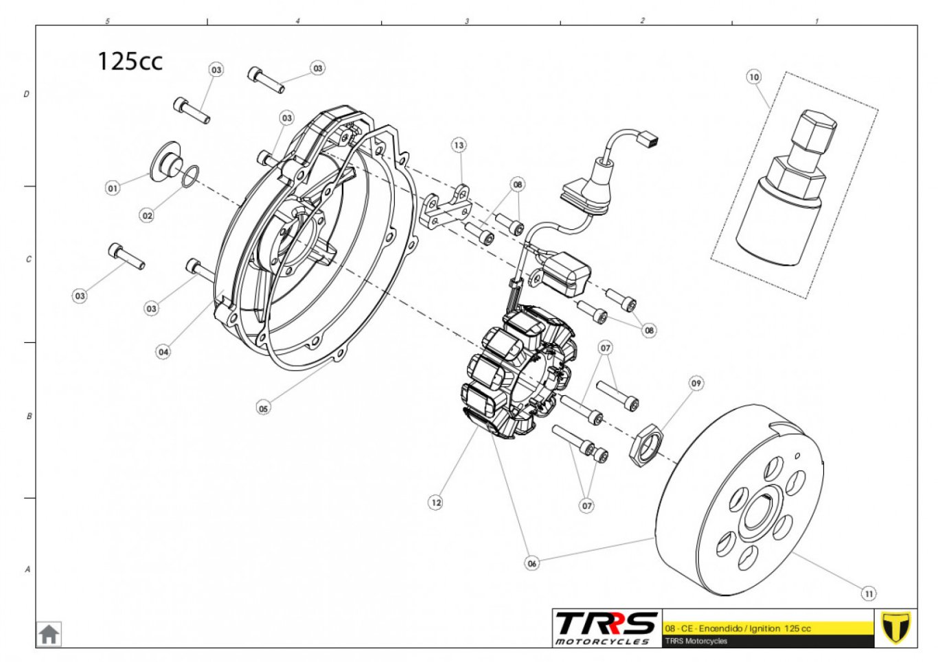 08MT-125 - IGNITION 125CC