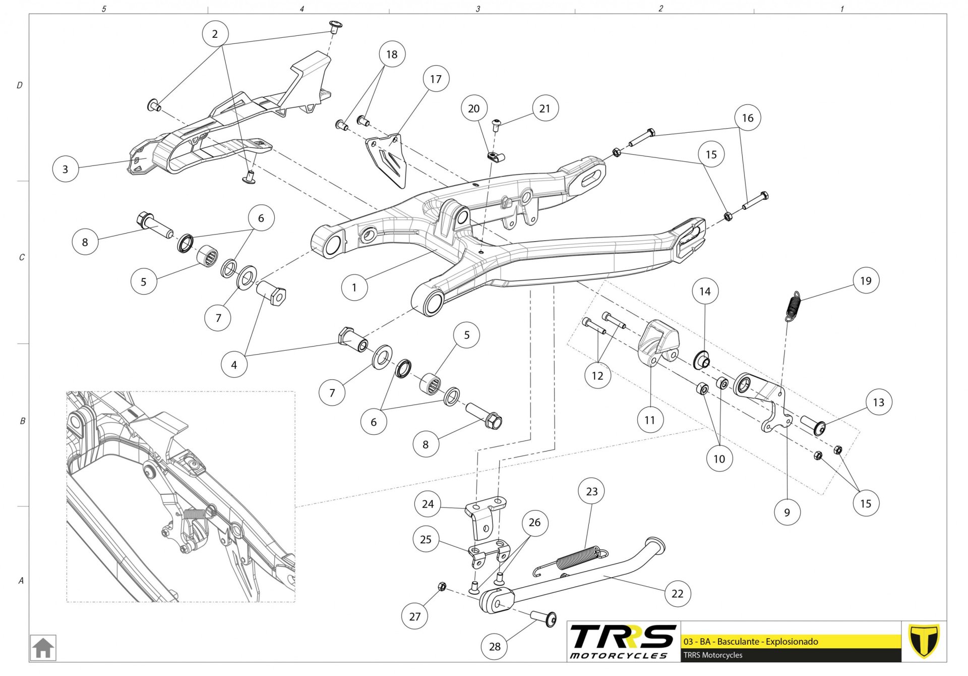 03TR - SWING ARM