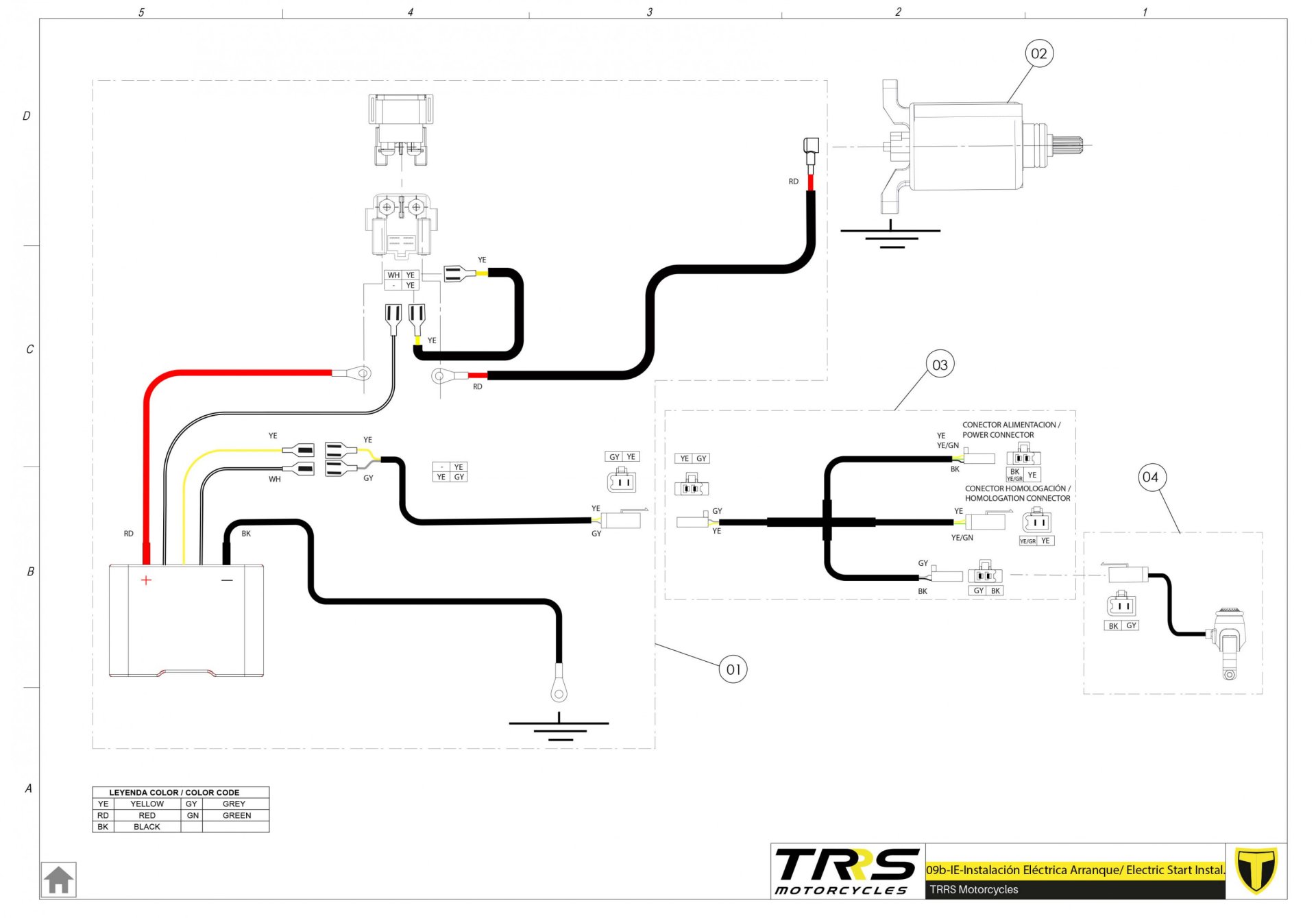09BTR - ELECTRIC START INSTALLATION