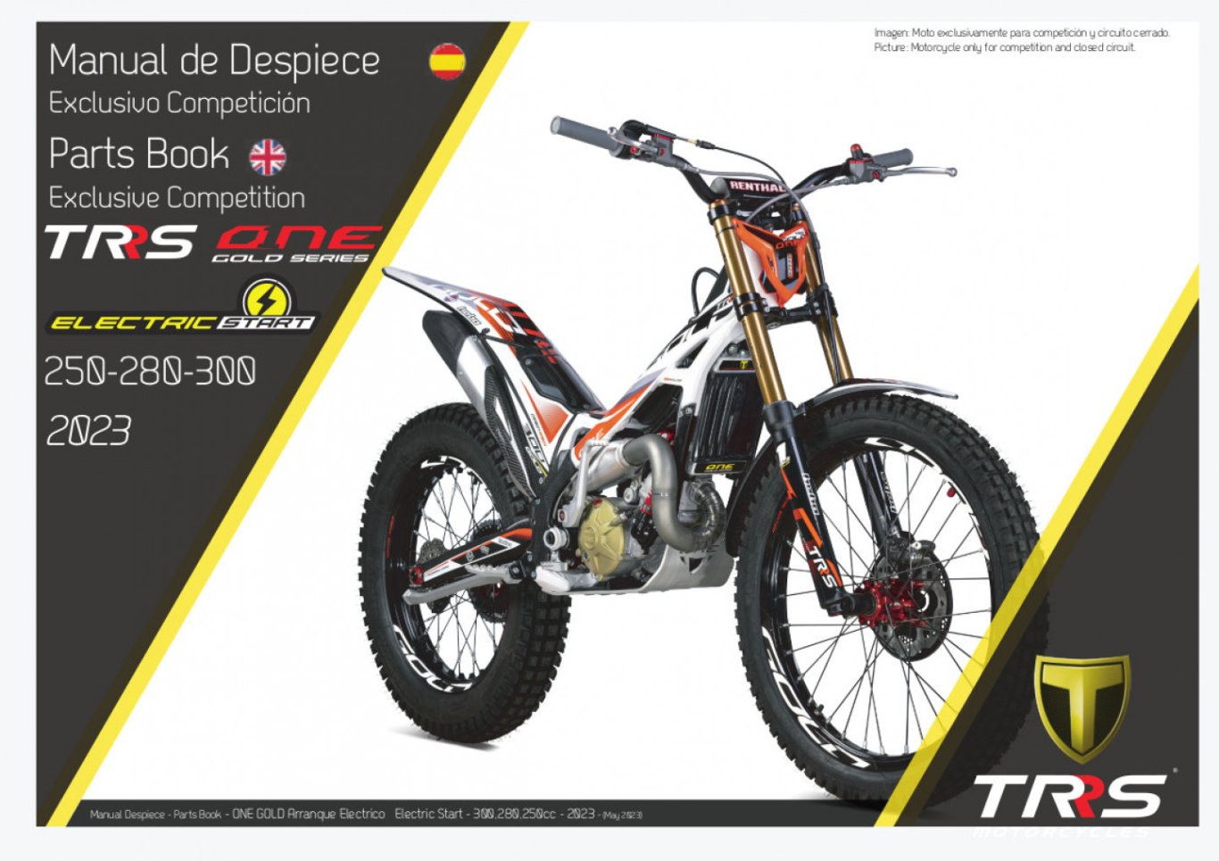 2023 ONE GOLD ELECTRIC START